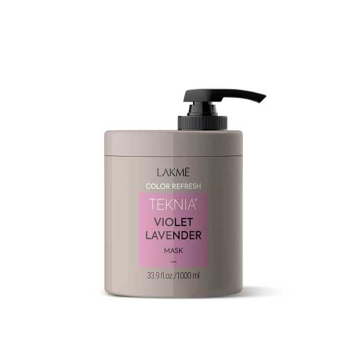 Lakme Teknia Color Refresh Violet Lavender Mask - Маска для обновления цвета фиолетовых оттенков волос 1000 мл