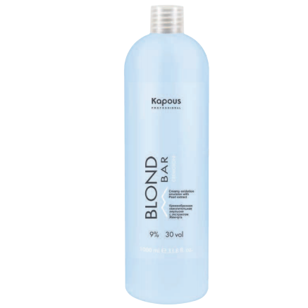 Kapous Blond Bar Blond Cremoxon - Кремообразная окислительная эмульсия с экстрактом жемчуга 9% 1000 мл