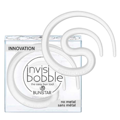 Invisibobble Bunstar Ice Ice Lady - Заколка для пучков (прозрачный матовый) 2 шт