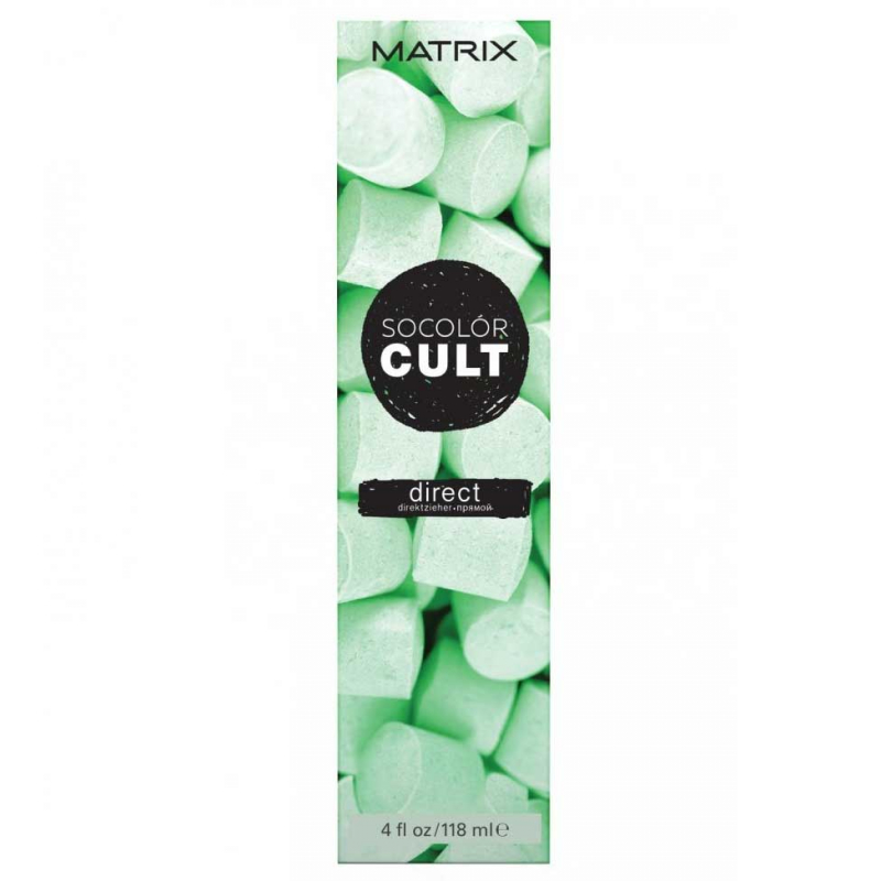 Matrix Socolor Cult - Крем с пигментами прямого действия для волос (сладкая мята) 118 мл