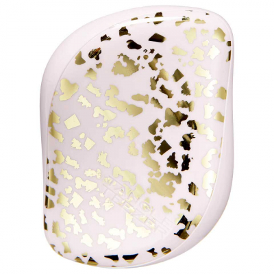 Tangle Teezer Compact Styler Gold Leaf - Расческа для волос (золотой/белый)
