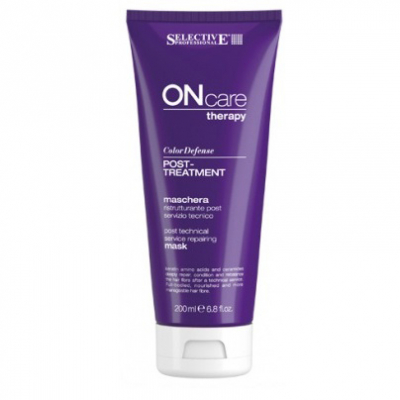 Selective On Care Color Defense Post Treatment - Маска восстанавливающая после химической обработки 200 мл