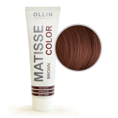 Ollin Professional Matisse Color Brown - Пигмент прямого действия коричневый 100 мл