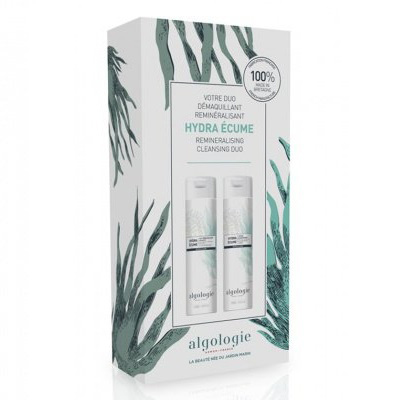 Algologie Hydra - Набор-дуэт для демакияжа "классическое очищение" для всех типов кожи (молочко 200 мл, лосьон 200 мл)