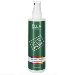 Elea Professional Luxor Barber Hair Spray No Gas Strong Hold - Жидкий лак для волос сильной фиксации (без газа) 200 мл