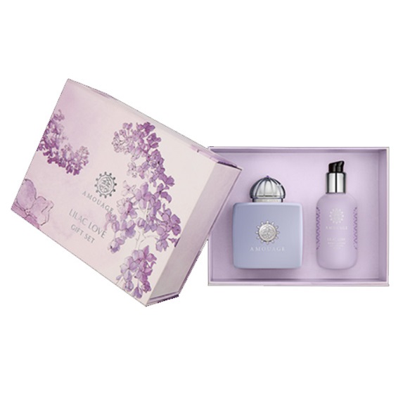 Amouage Lilac love For Women - Набор (парфюмерная вода 100 мл + 100 лосьон для тела)