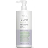 Revlon Professional ReStart Balance Purifying Micellar Shampoo - Мицеллярный шампунь для жирной кожи 1000 мл