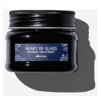 Davines Heart Of Glass Intense Treatment - Интенсивный уход для защиты и сияния блонд 150 мл