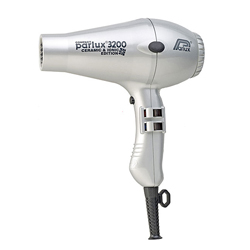 Parlux 3200 Compact Ceramic+Ionic - Фен, серебристый