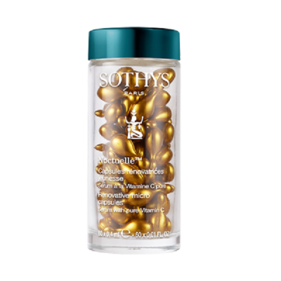 Sothys Noctuelle Renovative Micro-Ampoules Serum With Pure Vitamin C - Обновляющий концентрат с витамином С в капсулах 60 шт