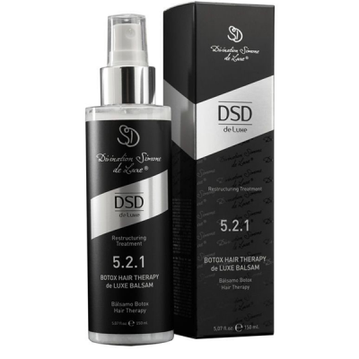 DSD De Luxe Botox Hair Therapy Balsam 5.2.1 - Восстанавливающий бальзам-термозащита ботокс для волос 150 мл
