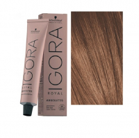 Schwarzkopf Professional Igora Absolutes - Стойкая крем-краска для зрелых волос 7-710 Средний русый медный сандрэ натуральный 60 мл