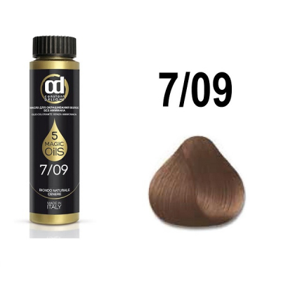 Constant Delight Olio Colorante - Масло для окрашивания волос 7.09 ореховый 50 мл