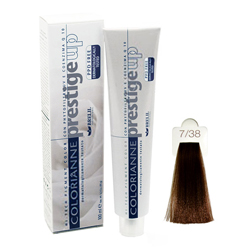 Brelil Крем-краска Colorianne Prestige UP 7/38 Ореховый блондин