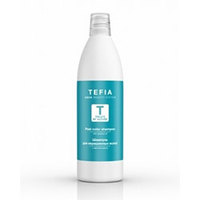 Tefia Treats By Nature Color Shampoo With Coconut Oil - Шампунь для окрашенных волос с маслом  кокоса 1000 мл