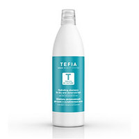 Tefia Treats By Nature Hydrating Shampoo For Dry And Denerved Hair With Aloe Vera And Almond Milk - Шампунь увлажняющий для сухих и ослабленных волос с алоэ вера и миндальным молочком 1000 мл