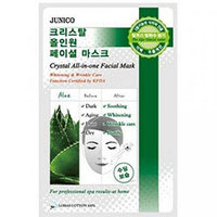 Mijin Cosmetics Junico Crystal All-in-one Facial Mask Aloe - Маска тканевая c алоэ 25 г