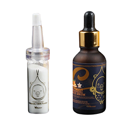 Elizavecca Vitamin C 100% Powder and Vita Multi Whitening Souce Serum - Пудра витамина с 100% и омолаживающая сыворотка от пигментных пятен 30 мл/12 г