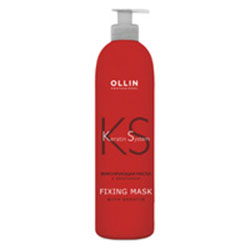 Ollin Keratine System Home Fixing Mask - Фиксирующая маска с кератином 500 мл