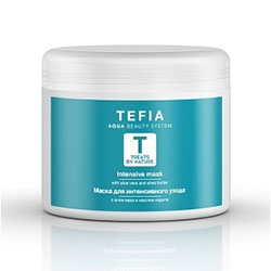 Tefia Treats By Nature Intensive Mask With Aloe Vera Аnd Shea Butter - Маска для интенсивного ухода с алоэ вера и маслом карите 500 мл