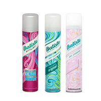 Batiste XXL Volume Spray, Dry Shampoo Original + Rose Gold - Набор для волос (спрей для объема 200 мл и шампуни сухие 2*200 мл)