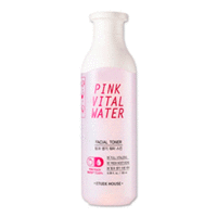 Etude House Pink Vital Water Toner - Тонер для лица с экстрактом персика 180 мл