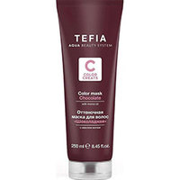 Tefia Color Creats Color Mask With Monoi Oil Сhocolate - Оттеночная маска для волос с маслом монои шоколадная 250 мл