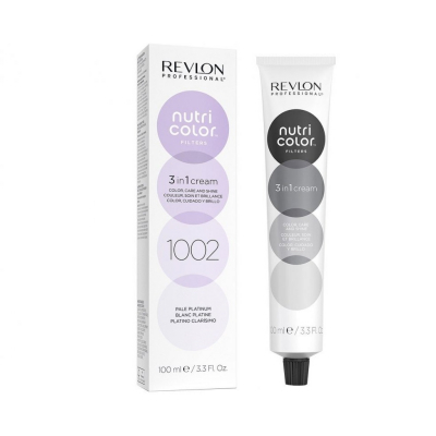Revlon Nutri Color Filters - Прямой краситель без аммиака 1002 светлая платина 100 мл