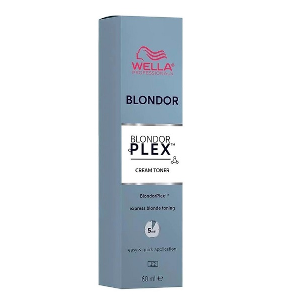 Wella BlondorPlex Cream Toner Crystal Vanilla - Крем-тоник для волос кристальная ваниль /36 60 мл