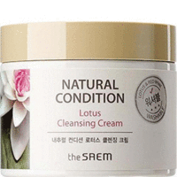 The Saem Natural Condition Lotus Cleansing Cream - Крем очищающий лотос 300 мл