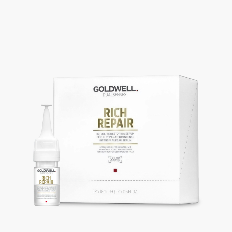 Goldwell Dualsenses Rich Repair Intensive Restoring Serum - Интенсивная восстанавливающая сыворотка 12x18 мл