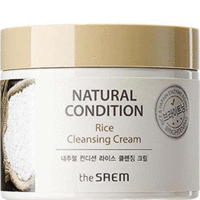 The Saem Natural Condition Rice Cleansing Cream - Крем очищающий рисовый 300 мл