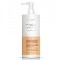Revlon Professional ReStart Recovery Restorative Micellar Shampoo - Мицеллярный шампунь для поврежденных волос 1000 мл