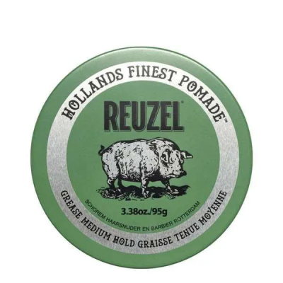 Reuzel Grease Medium Hold Pomade - Помада средней фиксации 95 г