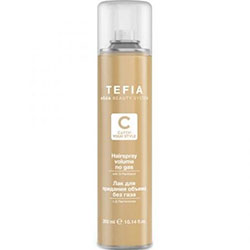 Tefia Catch Your Style Hairspray Volume No Gas With D-Panthenol - Лак для придания объема, без газа с д-пантенолом 300 мл