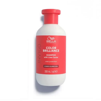 Wella Invigo Color Brilliance - Шампунь для защиты цвета окрашенных жестких волос 300 мл