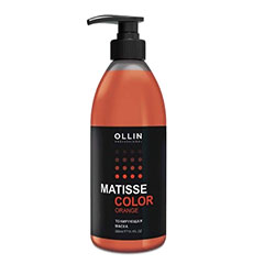 Ollin Matisse Color Mask Orange - Тонирующая маска для волос (оранж) 300 мл 