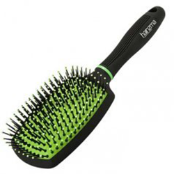 Harizma Professional h10611	Eсо Вrush - Щетка массажная большая (черно-зеленая)										