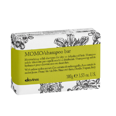 Davines Essential Haircare Momo Shampoo Bar - Шампунь твёрдый для глубокого увлажнения волос 100 гр