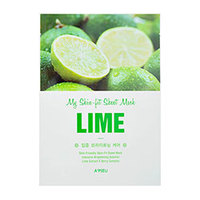 A'pieu My Skin-Fit Sheet Mask Lime - Маска для лица тканевая (лимон) 25 г