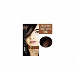 The Welcos Fruits Wax Pearl Hair Color - Краска для волос на фруктовой основе тон 05 60 мл*60 г