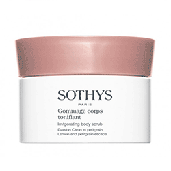 Sothys Lemon and petitgrain escape body scrub - Скраб для тела с ароматом лимона и петигрейна в подарочной упаковке 200 мл