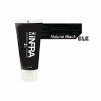 CHI Infra Color - Крем-краска закрашивающая BLK черный 120гр