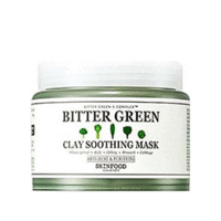Skinfood Bitter Green Clay Soothing Mask -Маска для лица глиняная успокаивающая  145 г