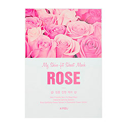 A'pieu My Skin-Fit Sheet Mask Rose - Маска для лица тканевая (роза) 25 г