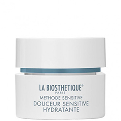 La Biosthetique Douceur Sensitive Hydratante - Успокаивающий крем для увлажнения и восстановления  баланса обезвоженной, чувствительной кожи 50 мл