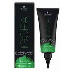 Schwarzkopf Professional IG Color Worx - Краситель прямого нанесения зеленый 100 мл