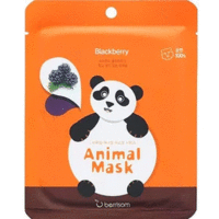 Berrisom Animal Mask Panda Blackberry - Маска для лица "панда" 28 мл