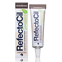 RefectoCil Sensitive Dark Brown -  Краска для бровей и ресниц темно-коричневая 15 мл