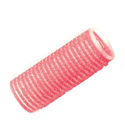 Dewal R-VTR7 - Бигуди-липучки розовые d 24 мм (12 шт.)